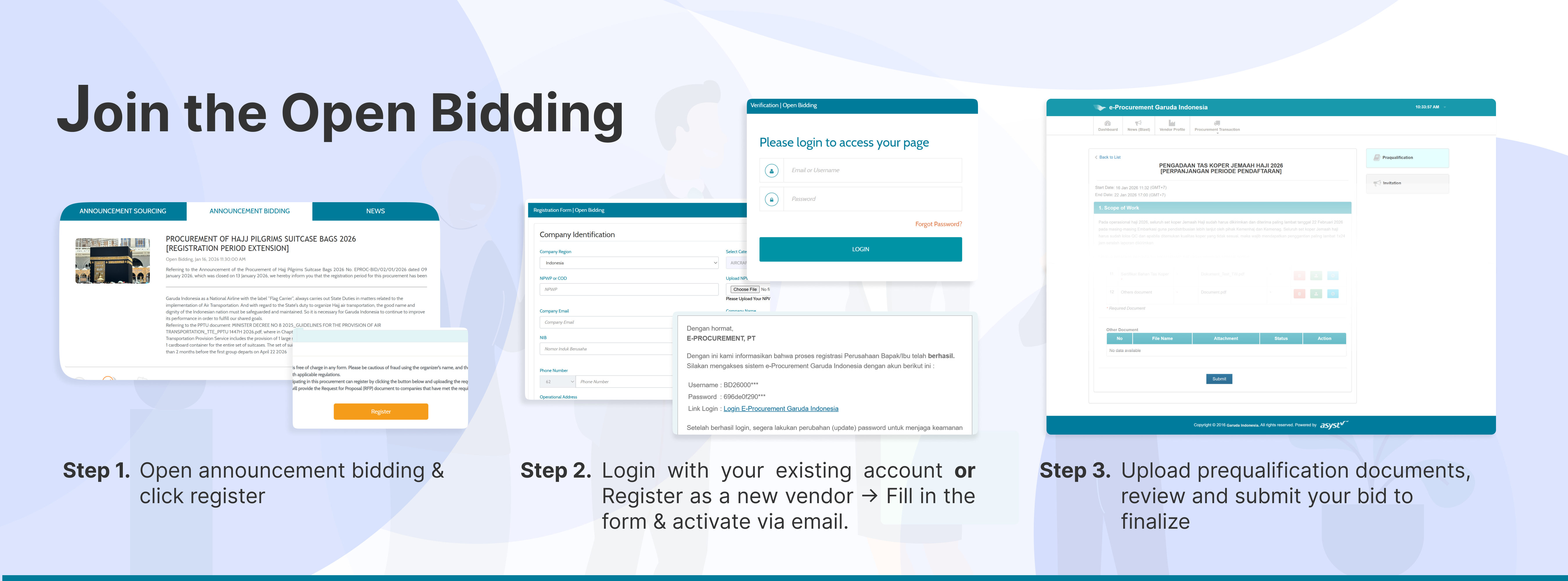 Garuda Indonesia e-Procurement